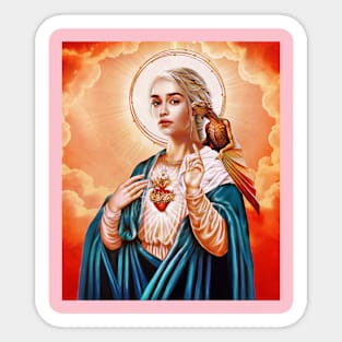 Saint Emilia Clarke Sticker